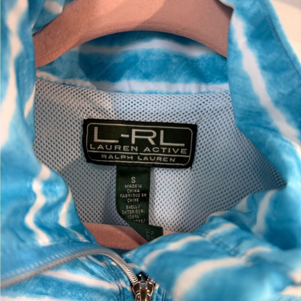 Ralph Lauren Active Women's Zip-Up‎ Striped Active Jacket Sz S - Picture 5 of 7